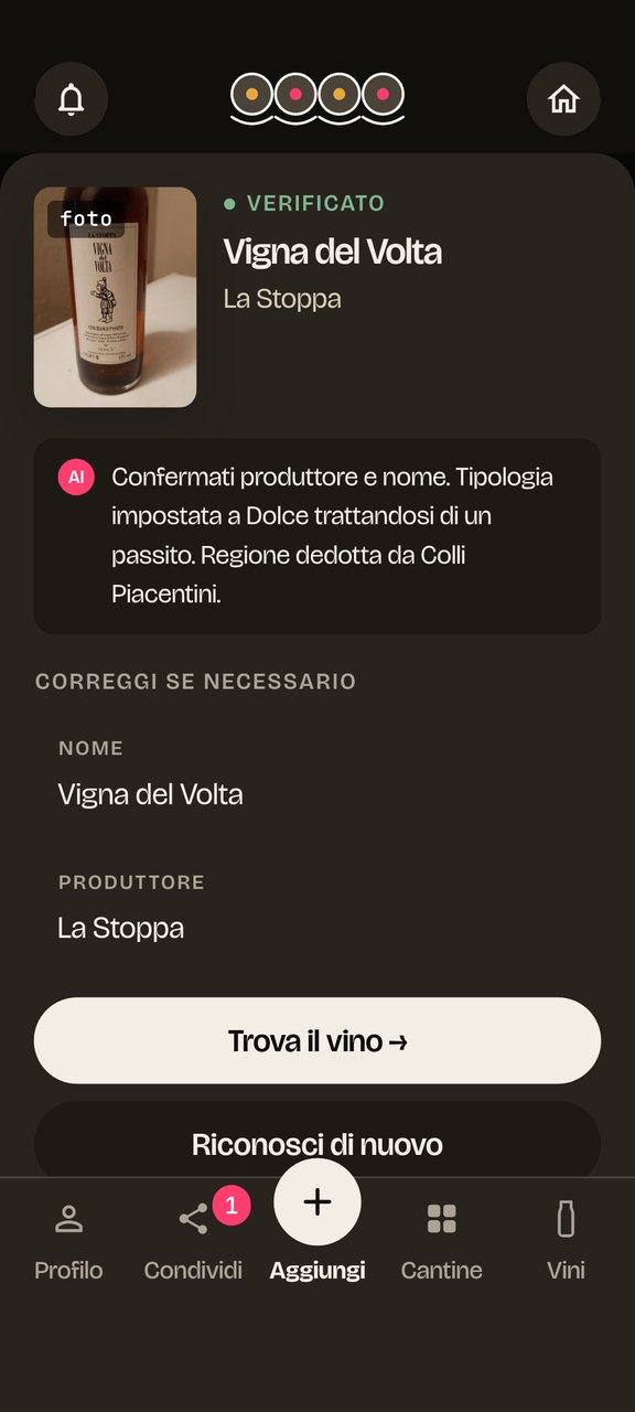 Trova il vino giusto
